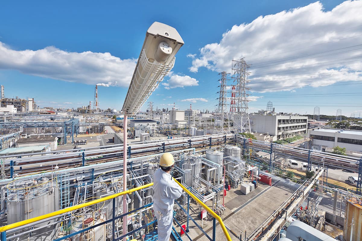 三重四日市の工場